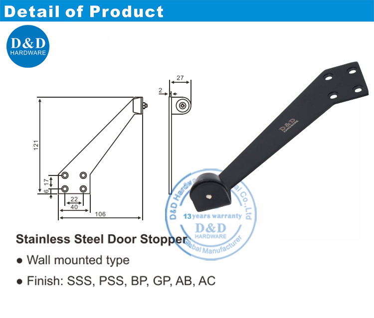 Modern Door Stop-DDDS026
