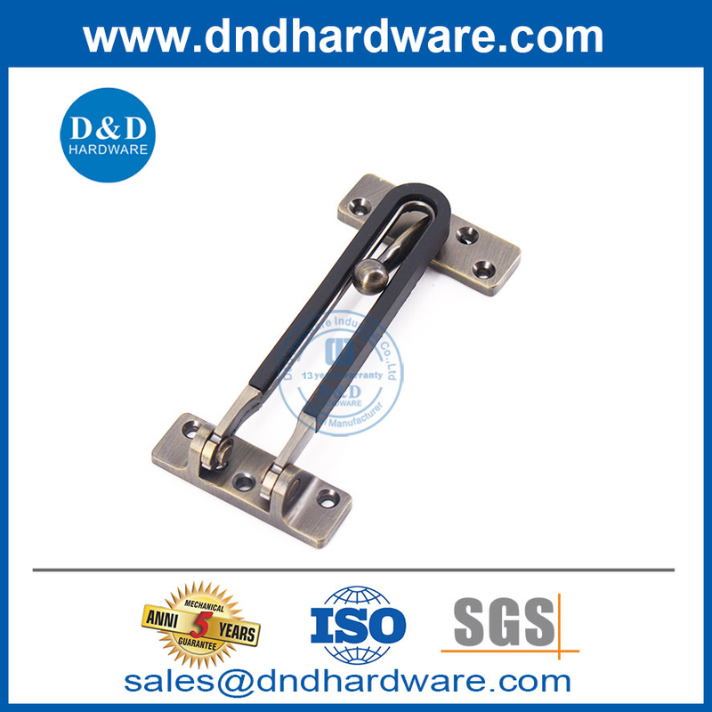 การออกแบบที่ทันสมัย-ทองเหลืองประตูหลักป้องกันโดย Zinc Alloy-DDDG008