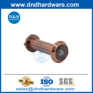 新的古董铜饰面广角窥视孔门查看器dddv002