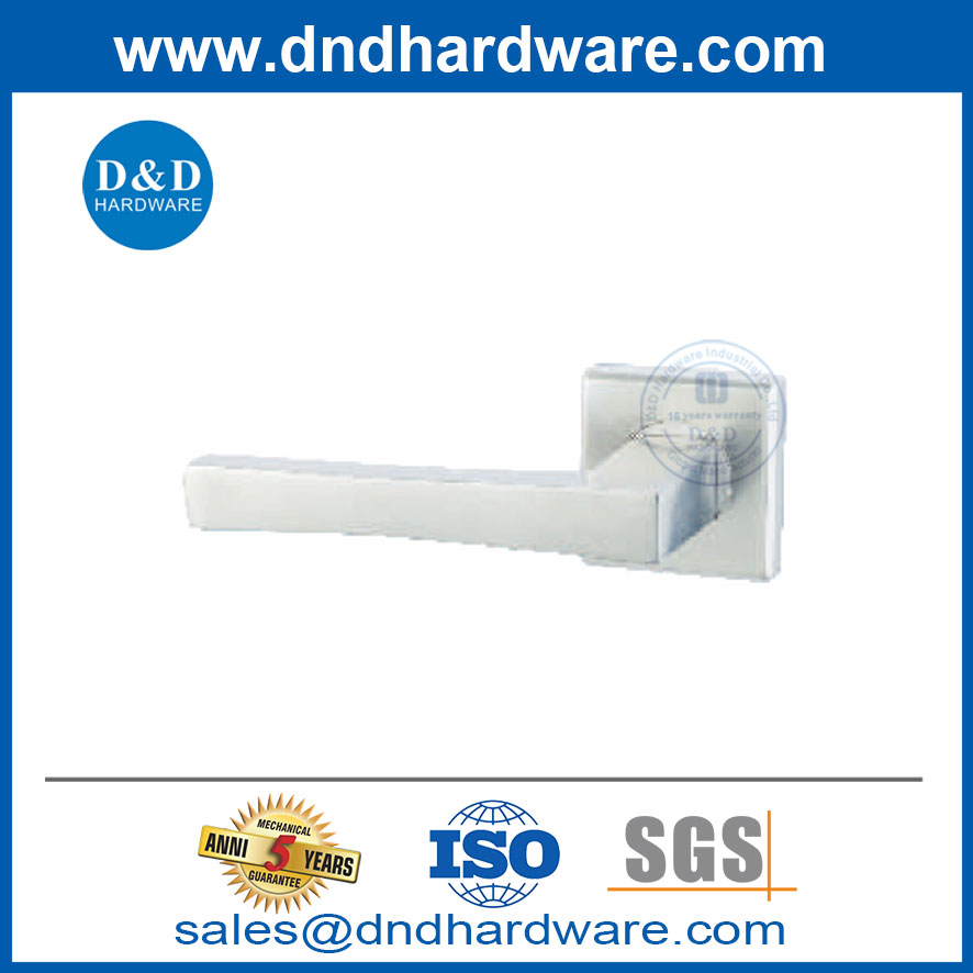 ประตูคันโยกมือจับภายในสแตนเลสสตีลประตูความปลอดภัยที่จับ DDSH059