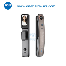 การจดจำใบหน้า 3 มิติ Fingerpint Smart Door Lock พร้อมวิธีปลดล็อคหลายวิธี DDEL001
