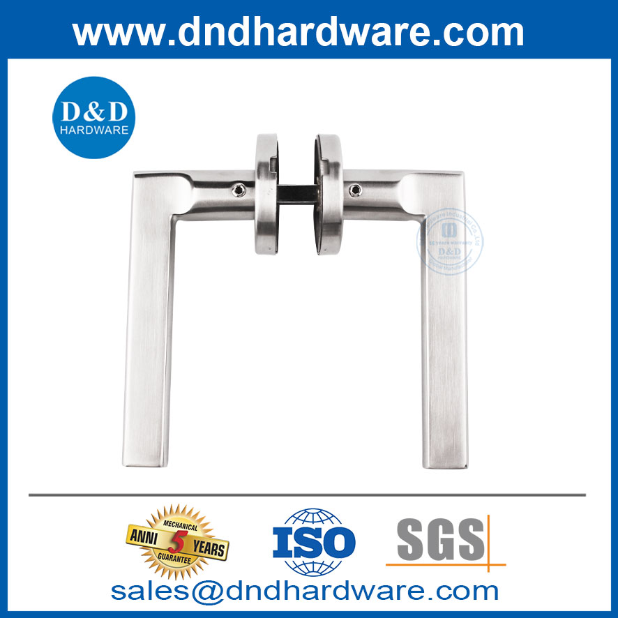 Pabrik desain modern perak stainless steel interior tuas menangani ddth035