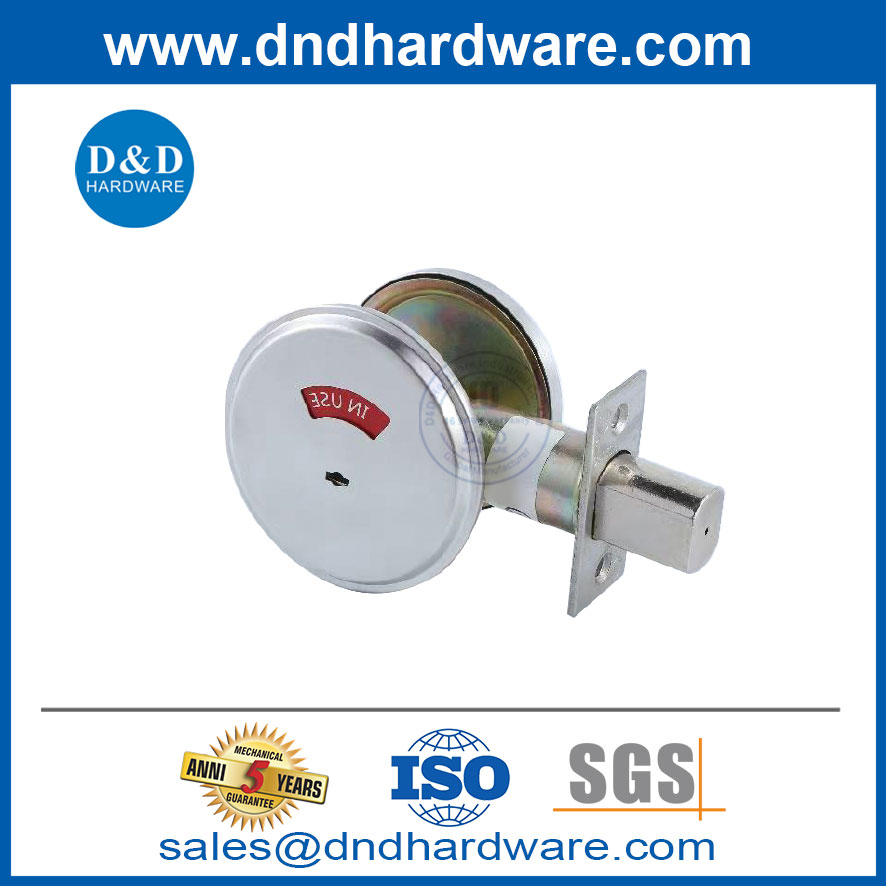 ประตูทางเข้าล็อคประตูเครื่องล็อคห้องน้ำล็อค Deadbolt Lock-DDLK028