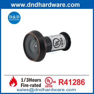 UL Fire评级住宅酒店180度球前门窥视孔查看器dddv010