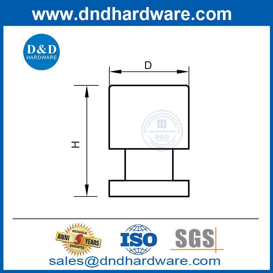 การออกแบบที่ทันสมัยสแตนเลสสตีลเฟอร์นิเจอร์เฟอร์นิเจอร์ที่จับ Knob-DDFH046