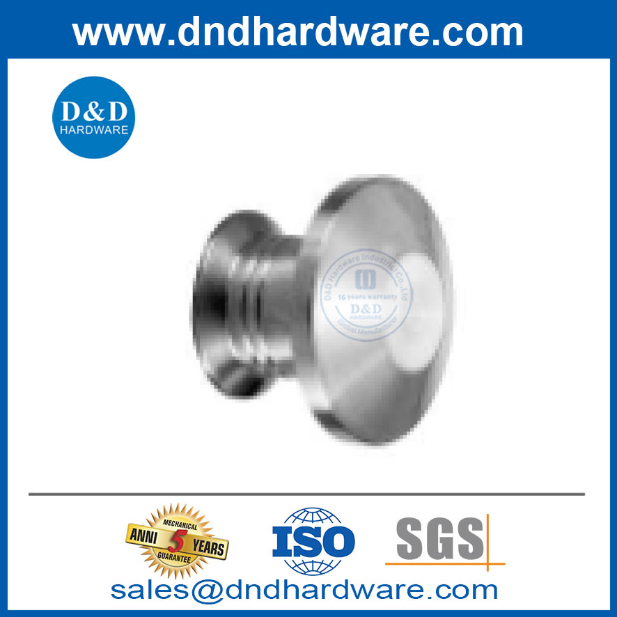 เฟอร์นิเจอร์สแตนเลสที่ทันสมัยอุปกรณ์เสริมตกแต่งตู้ครัว Knob-DDFH054