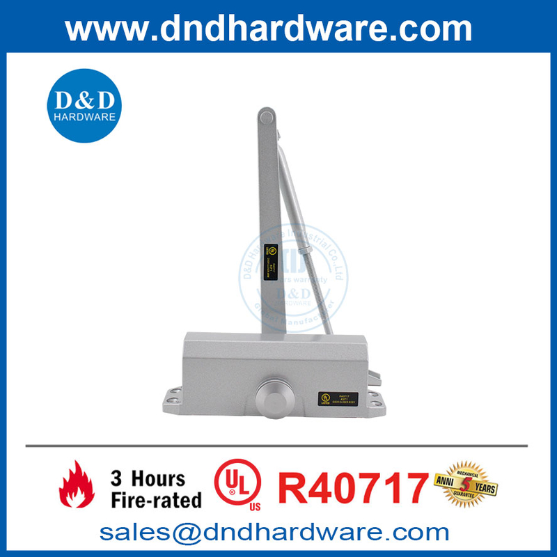 ต่อต้านการแช่แข็ง UL Spring Hydraulic Hydraulic ปรับประตูติดตั้งได้ใกล้ DDDC056
