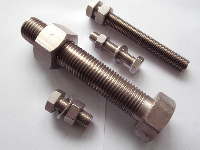 SS304 SS316 SS316L 1/2 3/8 ASME/ANSI B 18.2.1 Tornillos hexagonales de acero inoxidable