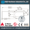 铝合金优质实用防火门闭门器适用于木门-DDDC007