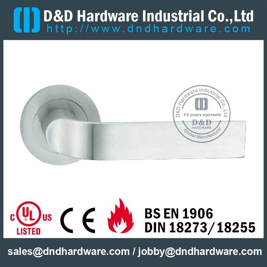Alavanca de Fundição de Aço Inoxidável Handle-D & D Hardware