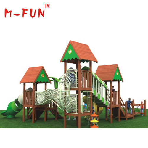 Wooden toy playground