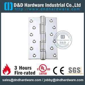Bisagra de puerta resistente al fuego CE 4BB-DDSS009