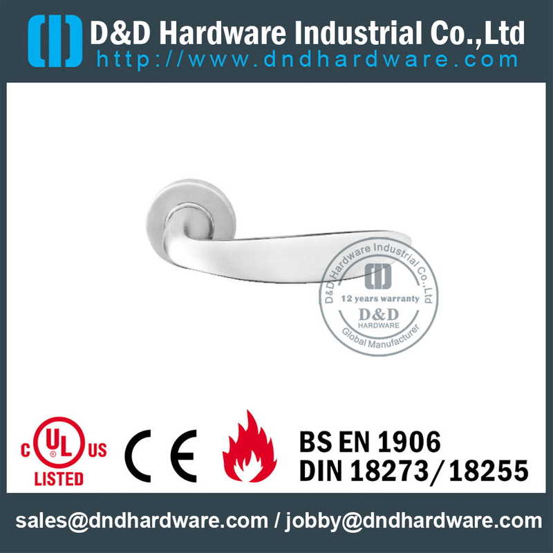 Tuas Die-Casting Tuas Grade 316 pada Rose untuk Hotel Single Doors-DDSH019