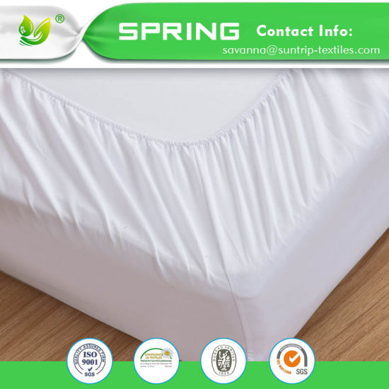Hypoallergenic Waterproof Mattress Protector Terry Towel Non Noisy with Cotton Cover