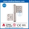 Dobradiça pequena em aço inoxidável para porta de metal oco-DDSS029