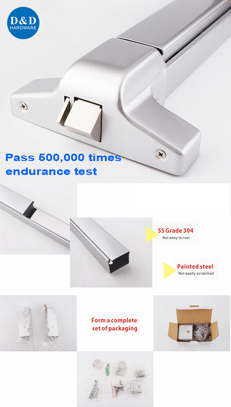 Fire Rim Exit Device-DおよびDハードウェア -