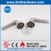 Tuas Hollow Stainless Steel Perak pada Gagang Pintu Mawar-DDTH034