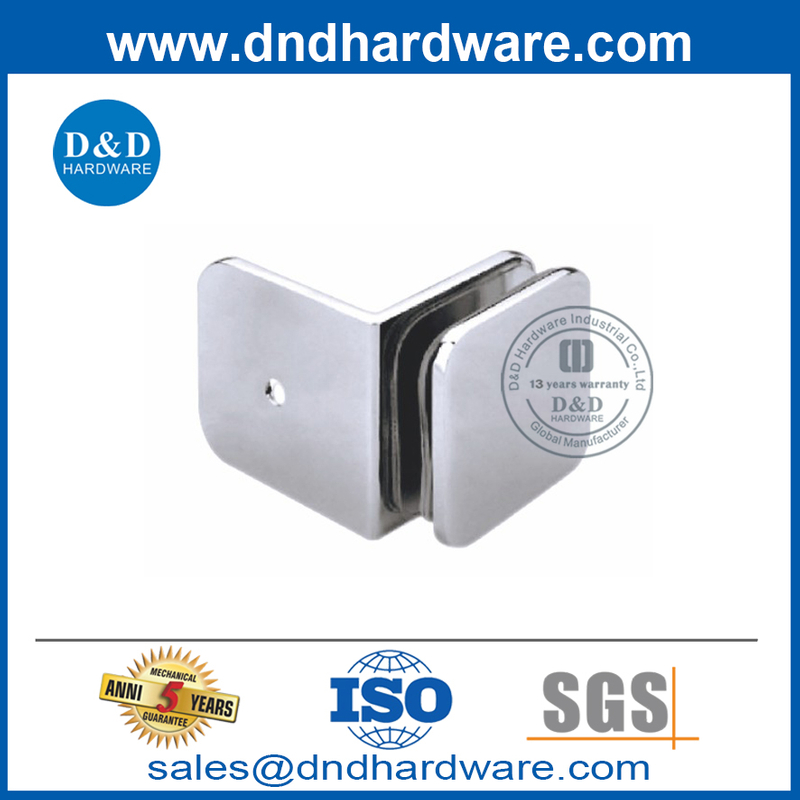 Clip-DDGC002 de acessórios especiais para portas de banheiro de vidro sem moldura
