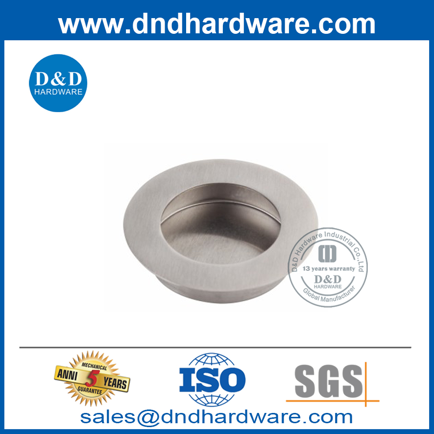 สแตนเลสสตีลรอบประเภทเฟอร์นิเจอร์ลิ้นชักที่จับสำหรับ House-DDFH011