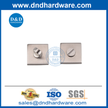 ประเภทสแตนเลสสตีลห้องน้ำแบบ thumbturn และปล่อยด้วยตัวบ่งชี้ DDIK008
