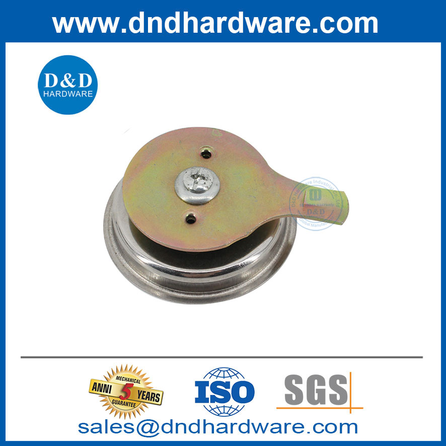 สแตนเลสสตีล 304 แผงโลหะผสมสังกะสีด้ามจับวงล้อไฟล็อค DDDA001