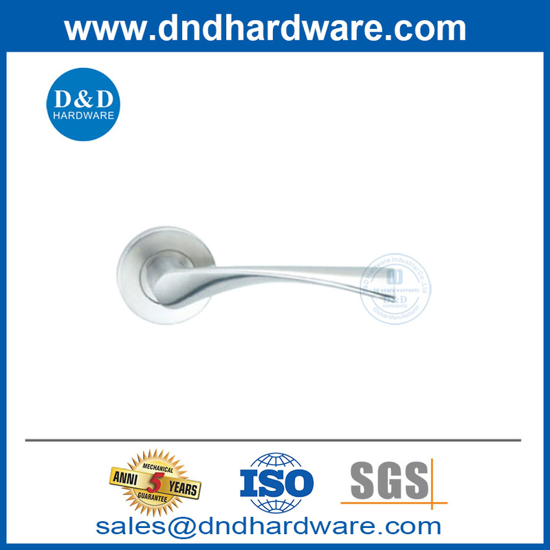 การรักษาความปลอดภัยสแตนเลสสตีลท่อกลวงกลวงประตูที่มี RONED ROSE-DDTH037