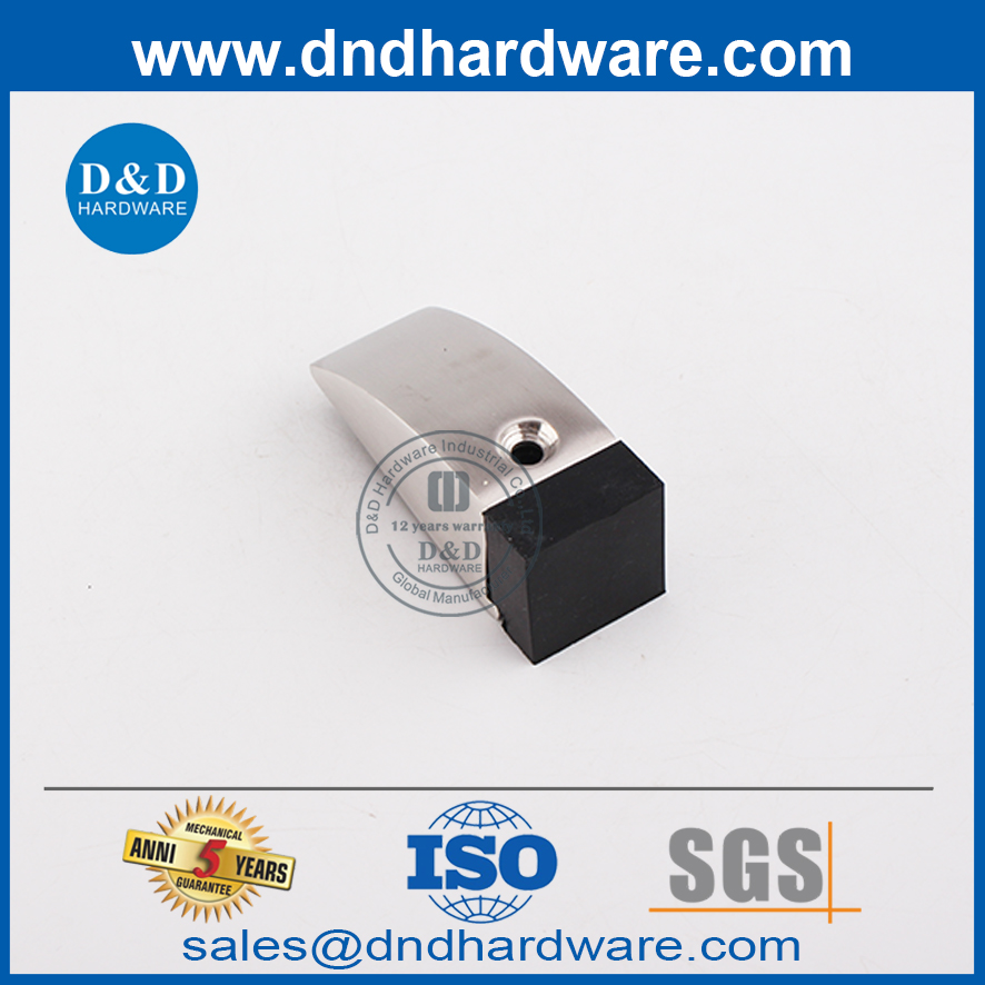 สแตนเลสสตีลพื้นติดตั้งประตูห้องนอนหยุด DDDS013
