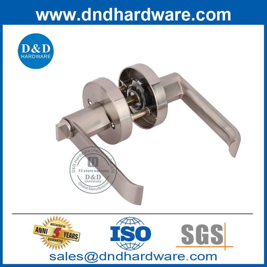 ซาตินนิกเกิลโลหะผสมประตูภายนอกที่มีล็อค Set-DDLK092