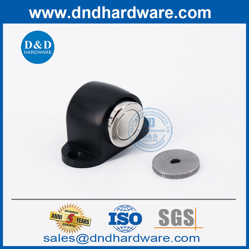 Moden Matte Matte Black Magnetic Door ใน Zinc Alloy-DDDS031