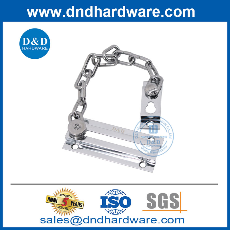 วัสดุทองเหลืองขัดโซ่ไม้โครเมี่ยมล็อคสำหรับตลาดยุโรป DDDG005