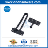 โลหะผสมสังกะสี Matt Black Apartment Door Guard Lock อุปกรณ์เสริม DDDG008