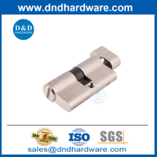 Euro Solid Brass Double Keys Cylinder Security Anti Drill 60 มม. Lock Cylinders-DDLC007