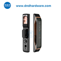 การจดจำใบหน้า Video Intercom Security Keyless เข้าประตู Smart Lock-Ddel012