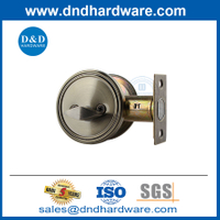 สแตนเลสสตีลคันโยกทองเหลืองด้านหน้าเข้าล็อกเซ็ต Deadbolt Lock-DDLK008