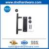 คาร์บอนเหล็กเคลือบสีดำมือจับสี่เหลี่ยมจัตุรัสเลื่อนประตูบาร์นมือจับ DDBD102