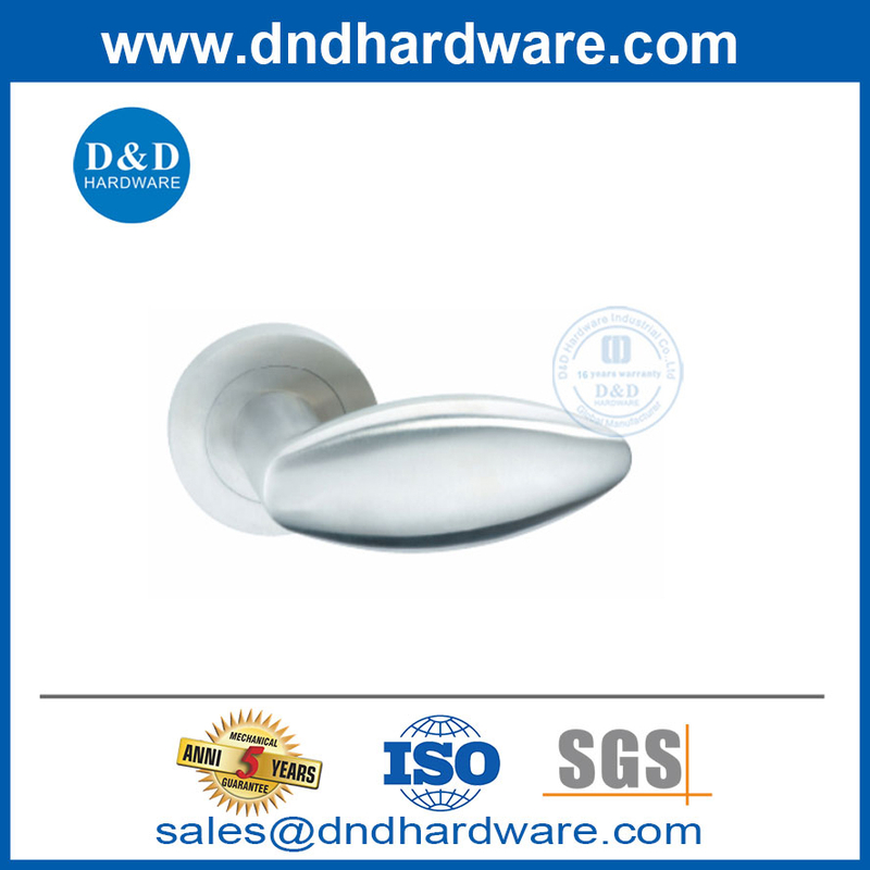 สแตนเลสความเป็นส่วนตัว Escape Lockset Door Handle Knobs สำหรับห้องนอน DDSH031
