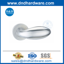 Round Rosette Room Type Door Handle Knob สำหรับสนามบิน DDSH030
