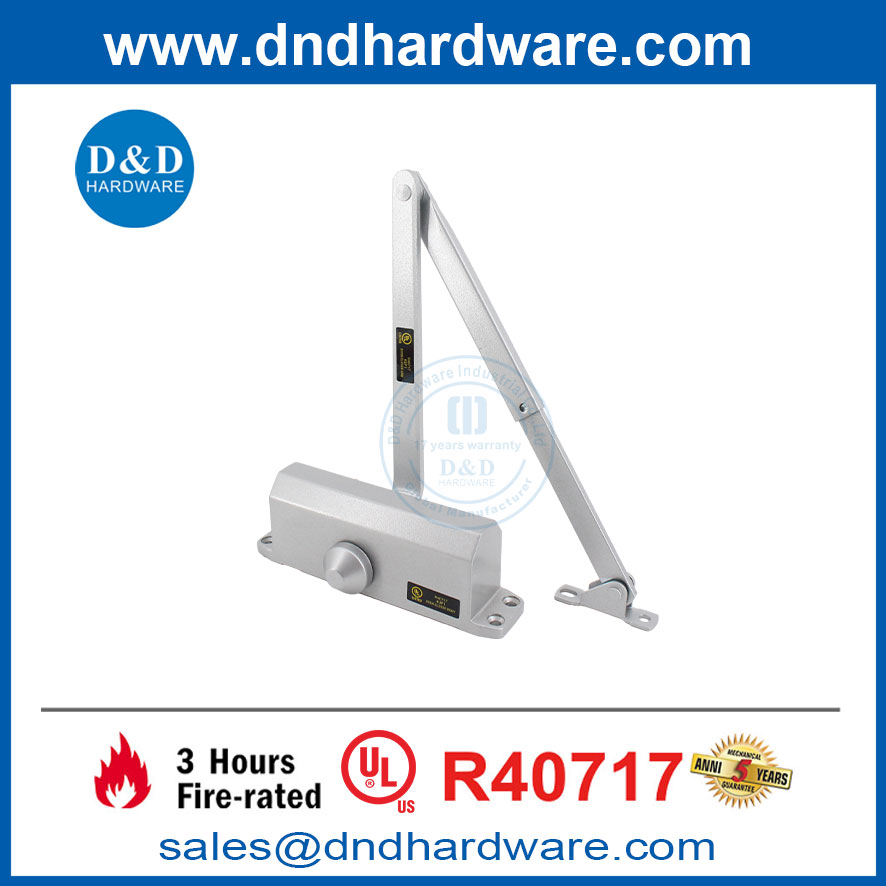 D&D ฮาร์ดแวร์ UL 130 องศาการค้าใกล้ ๆ สำหรับประตูดับเพลิง DDDC051