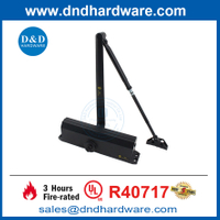 ความปลอดภัยอัตโนมัติ UL จดทะเบียนประตูแบล็กรูฟประตูใกล้ผู้ผลิต DDDC058