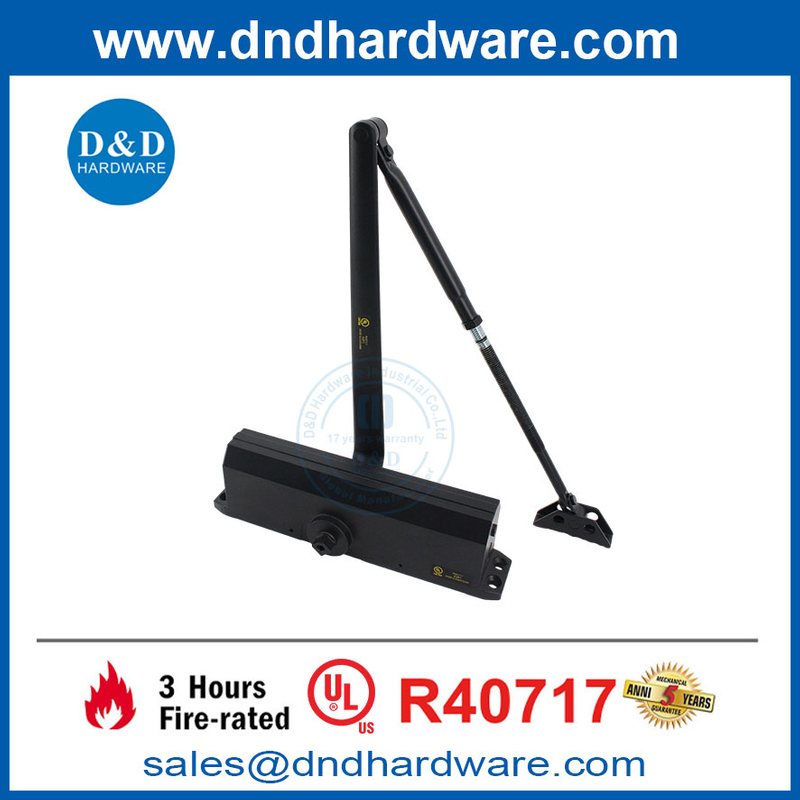 ความปลอดภัยอัตโนมัติ UL จดทะเบียนประตูแบล็กรูฟประตูใกล้ผู้ผลิต DDDC058
