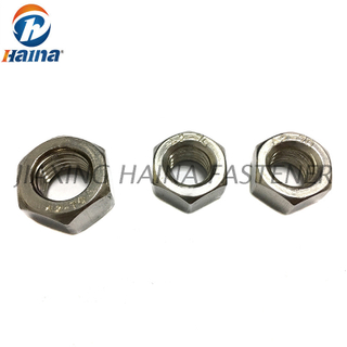 Écrous hexagonaux en acier inoxydable DIN934 A2-70 SS304