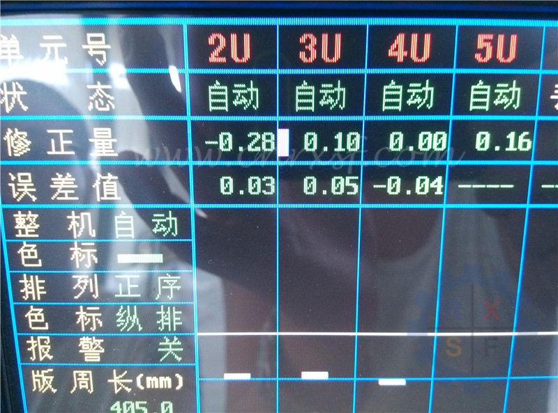 Kesai brand printing computer automatic color register control system