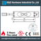 Keamanan Kuningan Flush Bolt Lock untuk Entry Metal Door -DDDB010