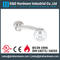 Stainless Steel Populer Kuningan Antik Internal Padat Lever Handle untuk Pintu Logam -DDSH025