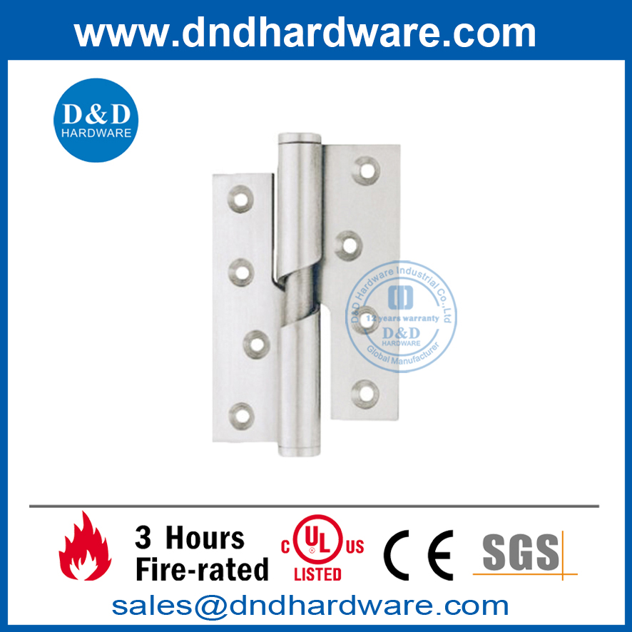 Dobradiça descendente de aço inoxidável de 4 polegadas para porta interna-DDSS017