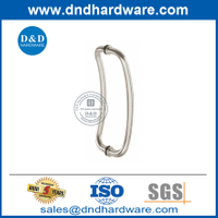 Tirador especial de acero inoxidable moderno para puerta de metal-DDPH004