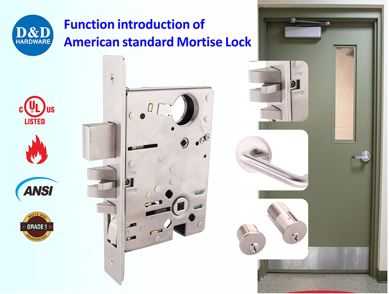 Apa fungsi dari American Standard Mortise Lock?