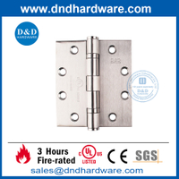 Dobradiça de encaixe UL 316 de aço inoxidável para porta externa - DDSS002-FR-4.5X4X3.4