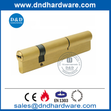 Cilindro doble compensado de latón euro de alta calidad para puerta de madera-DDLC012
