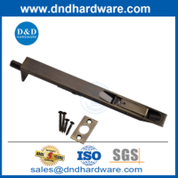 หนัก 8 นิ้วเกรด SS304 ทองเหลืองโบราณปกปิด F ประเภท Flush Bolt-DDDB001